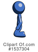 Blue Design Mascot Clipart #1537304 by Leo Blanchette