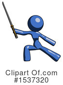 Blue Design Mascot Clipart #1537320 by Leo Blanchette
