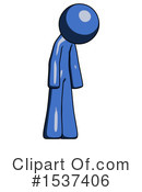 Blue Design Mascot Clipart #1537406 by Leo Blanchette