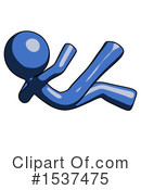 Blue Design Mascot Clipart #1537475 by Leo Blanchette