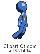 Blue Design Mascot Clipart #1537484 by Leo Blanchette