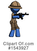 Blue Design Mascot Clipart #1543927 by Leo Blanchette