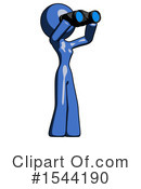 Blue Design Mascot Clipart #1544190 by Leo Blanchette