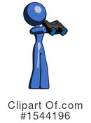 Blue Design Mascot Clipart #1544196 by Leo Blanchette