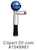 Blue Design Mascot Clipart #1549961 by Leo Blanchette