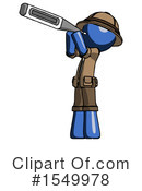 Blue Design Mascot Clipart #1549978 by Leo Blanchette