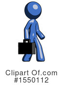Blue Design Mascot Clipart #1550112 by Leo Blanchette