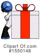 Blue Design Mascot Clipart #1550148 by Leo Blanchette