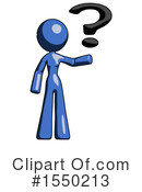 Blue Design Mascot Clipart #1550213 by Leo Blanchette