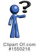 Blue Design Mascot Clipart #1550216 by Leo Blanchette