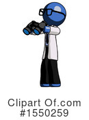 Blue Design Mascot Clipart #1550259 by Leo Blanchette