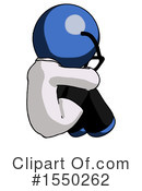 Blue Design Mascot Clipart #1550262 by Leo Blanchette