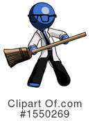 Blue Design Mascot Clipart #1550269 by Leo Blanchette