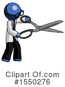 Blue Design Mascot Clipart #1550276 by Leo Blanchette