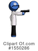 Blue Design Mascot Clipart #1550286 by Leo Blanchette