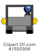 Blue Design Mascot Clipart #1550306 by Leo Blanchette