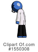 Blue Design Mascot Clipart #1550308 by Leo Blanchette