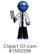 Blue Design Mascot Clipart #1550338 by Leo Blanchette