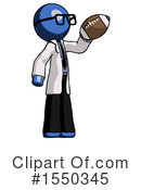 Blue Design Mascot Clipart #1550345 by Leo Blanchette