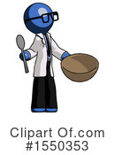 Blue Design Mascot Clipart #1550353 by Leo Blanchette