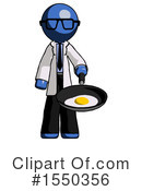 Blue Design Mascot Clipart #1550356 by Leo Blanchette