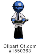 Blue Design Mascot Clipart #1550363 by Leo Blanchette