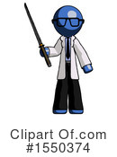 Blue Design Mascot Clipart #1550374 by Leo Blanchette