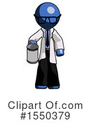 Blue Design Mascot Clipart #1550379 by Leo Blanchette