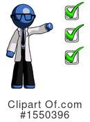 Blue Design Mascot Clipart #1550396 by Leo Blanchette