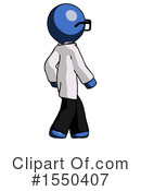 Blue Design Mascot Clipart #1550407 by Leo Blanchette