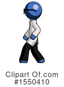 Blue Design Mascot Clipart #1550410 by Leo Blanchette