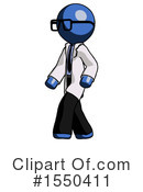 Blue Design Mascot Clipart #1550411 by Leo Blanchette