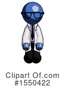 Blue Design Mascot Clipart #1550422 by Leo Blanchette
