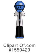 Blue Design Mascot Clipart #1550429 by Leo Blanchette