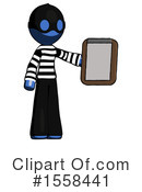 Blue Design Mascot Clipart #1558441 by Leo Blanchette