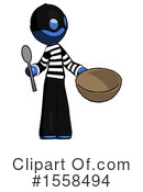 Blue Design Mascot Clipart #1558494 by Leo Blanchette