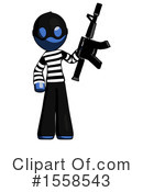 Blue Design Mascot Clipart #1558543 by Leo Blanchette