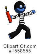 Blue Design Mascot Clipart #1558555 by Leo Blanchette