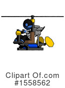 Blue Design Mascot Clipart #1558562 by Leo Blanchette