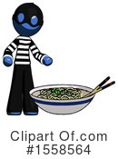 Blue Design Mascot Clipart #1558564 by Leo Blanchette