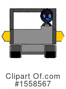 Blue Design Mascot Clipart #1558567 by Leo Blanchette