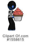 Blue Design Mascot Clipart #1558615 by Leo Blanchette