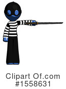 Blue Design Mascot Clipart #1558631 by Leo Blanchette