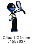 Blue Design Mascot Clipart #1558637 by Leo Blanchette