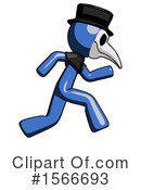 Blue Design Mascot Clipart #1566693 by Leo Blanchette