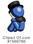 Blue Design Mascot Clipart #1566766 by Leo Blanchette