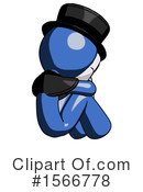 Blue Design Mascot Clipart #1566778 by Leo Blanchette