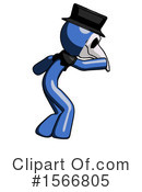 Blue Design Mascot Clipart #1566805 by Leo Blanchette