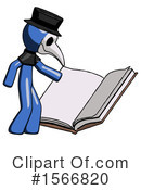 Blue Design Mascot Clipart #1566820 by Leo Blanchette