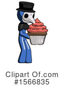 Blue Design Mascot Clipart #1566835 by Leo Blanchette